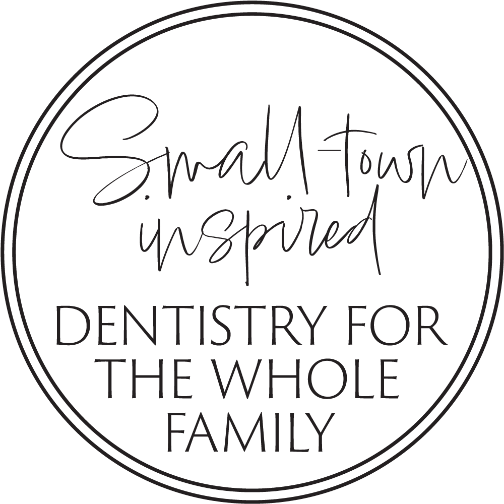 Small Town Inspired Dentistry Graphic Black